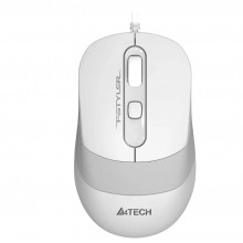 Мышь A4Tech Fstyler FM10S белый/серый