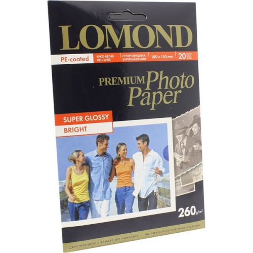 Бумага Lomond A6 (1103102) суперглянцевая