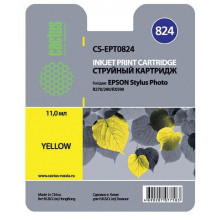 Картридж Cactus CS-EPT0824 желтый