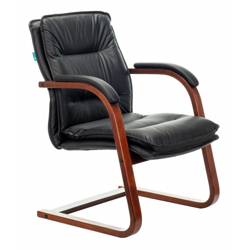 Кресло руководителя Бюрократ T-9927WALNUT-AV/BL