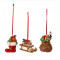 Набор подвесок Villeroy & Boch Nostalgic Ornaments Подарки (3 предмета)