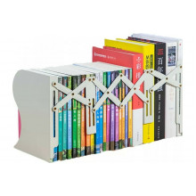 Подставка-ограничитель для книг Deli 78631GREY