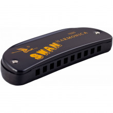 Губная гармоника Swan SW1020-16-BK