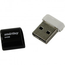 Флэш-накопитель Smartbuy Lara 64GB black