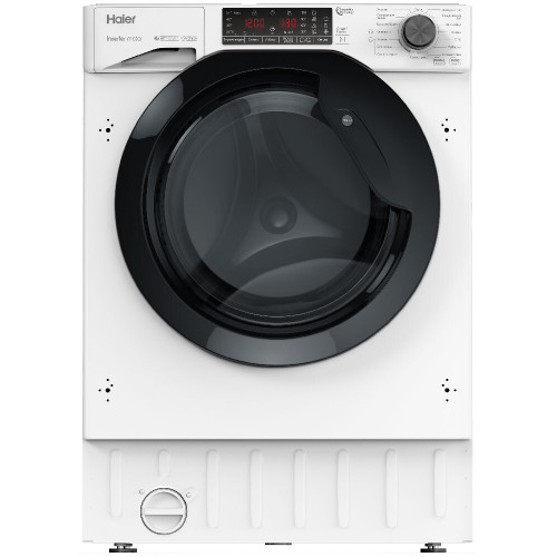 Встраиваемая стиральная машина Haier HWDQ90B416FWB-RU