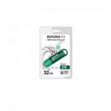Флэш-накопитель Exployd 32GB-570-зеленый