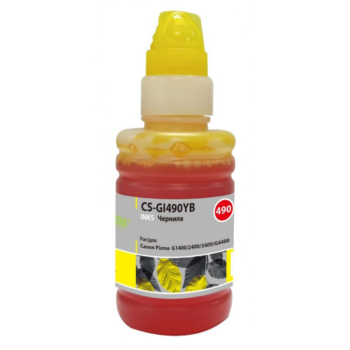 Чернила Cactus CS-GI490YB
