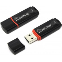 Флэш-накопитель Smartbuy Crown 4GB black