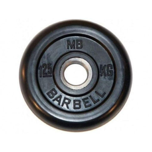 Диск обрезиненный MB Barbell MB-PltB51-1,25