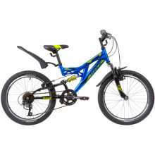 Велосипед Novatrack 20SS6V.SHARK.BL20 синий 139750