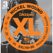 Струны D'Addario EXL110/3D