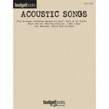 Песенный сборник Musicsales Budget Books: Acoustic Songs