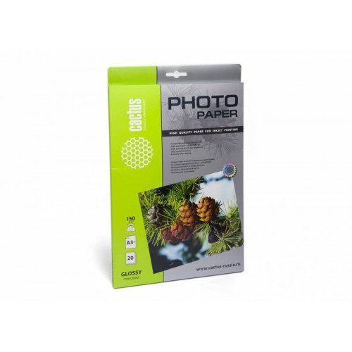 Бумага Cactus CS-GA315020 белый