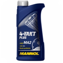 Масло моторное Mannol (SCT) 4-ТАКТ Plus 10w40 1л 1400