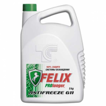 Антифриз FELIX ТС-40 Prolonger G-11 -40C зелёный 5кг