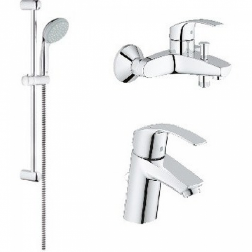 Душевой набор GROHE Eurosmart 124446 хром