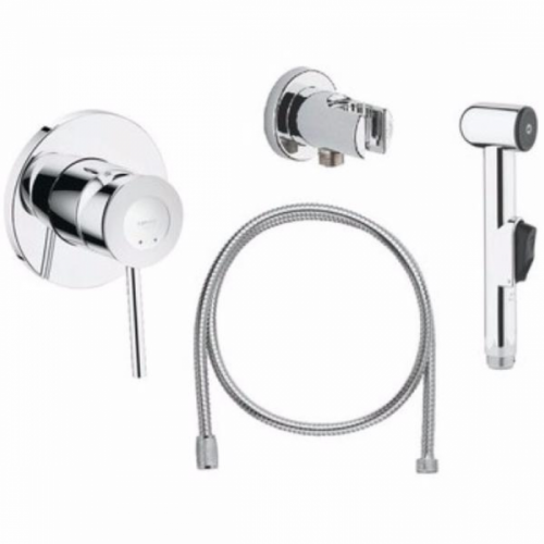 Гигиенический душ GROHE BauClassic 124434 хром