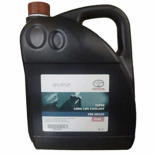 Антифриз TOYOTA Long Life Coolant готовый -35C розовый 5л 08889-80072