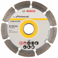 Алмазный диск Bosch ECO Universal 125мм 22.23мм 2608615028