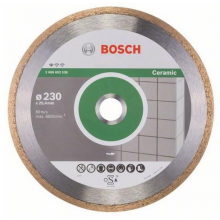 Алмазный диск BOSCH Bosch алмазный диск professional for ceramic230-25,4 алмазные отрезные круги  2608602538