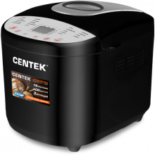 Хлебопечка Centek CT-1406 BLS черн/серебро