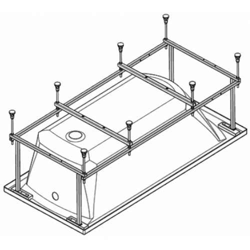 Монтажный комплект для ванны Santek Монако 150х70 WH112424