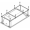 Монтажный комплект для ванны Santek Монако 150х70 WH112424