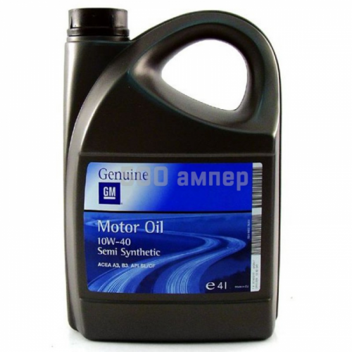 Масло моторное GM Motor Oil SAE 10W40  4л 1942045