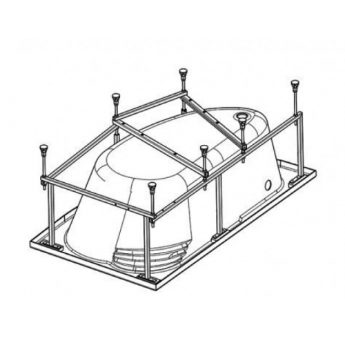 Монтажный комплект для ванны Santek Гоа 150х100 WH112428