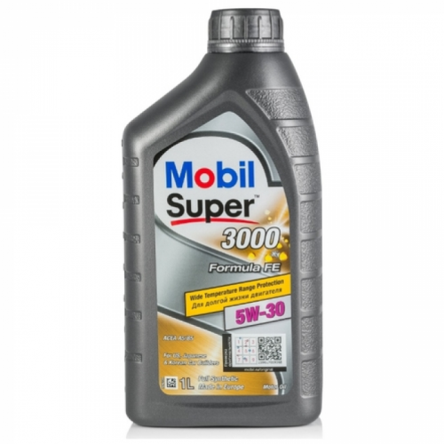 Масло моторное Mobil Super 3000 X1 Formula FE 5w30 (1л) (замена Super FE) Синтетика 152055