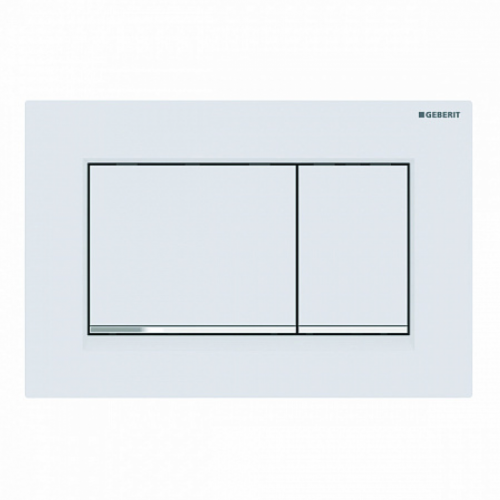 Клавиша смыва Geberit Sigma 30 115.883.JT.1 белый матовый/хром глянцевый