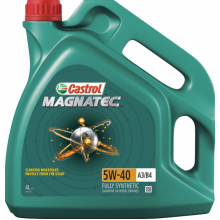 Масло моторное синтетическое Castrol Magnatec A3/B4 5W40 4 л 15C9E0