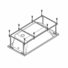 Монтажный комплект Santek Фиджи 170х75 1.WH50.1.601