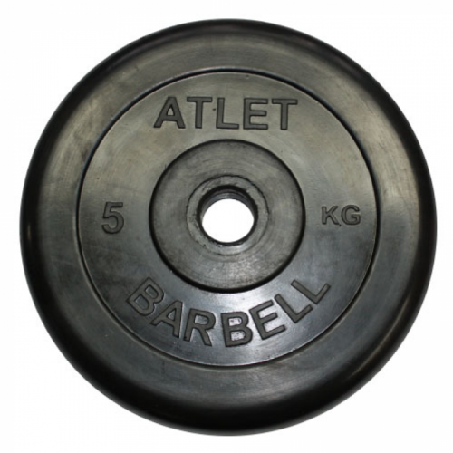 Диск обрезиненный MB Barbell MB-AtletB51-5