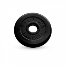 Диск обрезиненный MB Barbell MB-PltB51-5