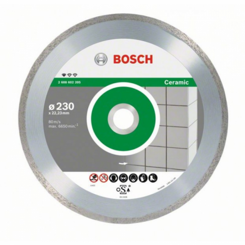 Круг алмазный Bosch Ф180 керамика FPE