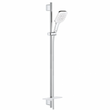 Душевой гарнитур GROHE Rainshower SmartActive 130 Cube 26586LS0 белая луна