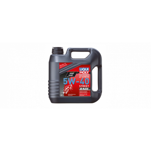 Масло моторное LIQUI MOLY Motorbike 4T Synth Street Race 5w-40 4л 1685/23611