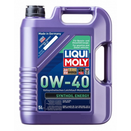 Масло моторное LIQUI MOLY Synthoil Energy 0w40 5л 1923/1361 00503