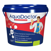 Химия для бассейна AquaDoctor Хлор быстрорастворимый 1кг (таблетки 20гр) AQ17509