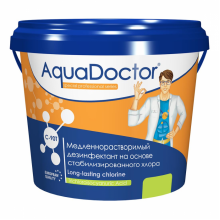 Химия для бассейна AquaDoctor Хлор медленнорастворимый 5кг AQ2489