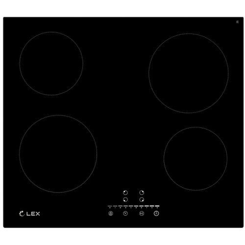 Электрическая варочная панель Lex EVH 640-1 BL