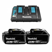 Аккумулятор Makita BL1850B + ЗУ DC18RD 191L75-3