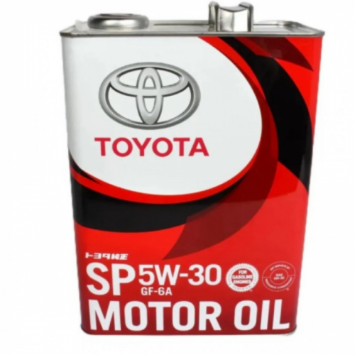 Масло моторное TOYOTA Motor oil SP/GF-6 5W-30 синтетическое 4 л 08880-13705