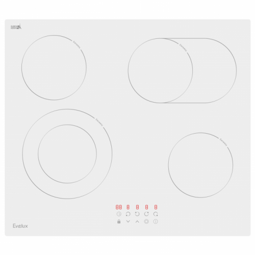 Электрическая варочная поверхность Evelux HEV 642 W