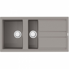 Кухонная мойка Omoikiri Kitagawa 100-2-GR Artceramic/leningrad grey 4993804