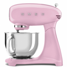 Миксер Smeg SMF03PKEU розовый