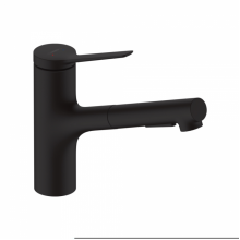 Смеситель для кухни Hansgrohe Zesis M33 74800670 матовый черный