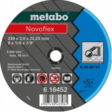 Отрезной круг по металлу Metabo Novoflex 115x2,5x22,2 stone 616455000