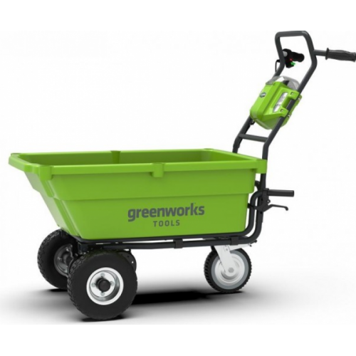 Садовая тележка аккумуляторная GreenWorks G40GCK4 7400007UB